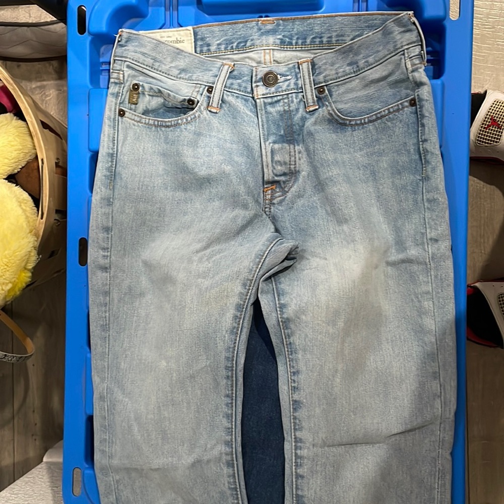 Abercrombie not zip jeans